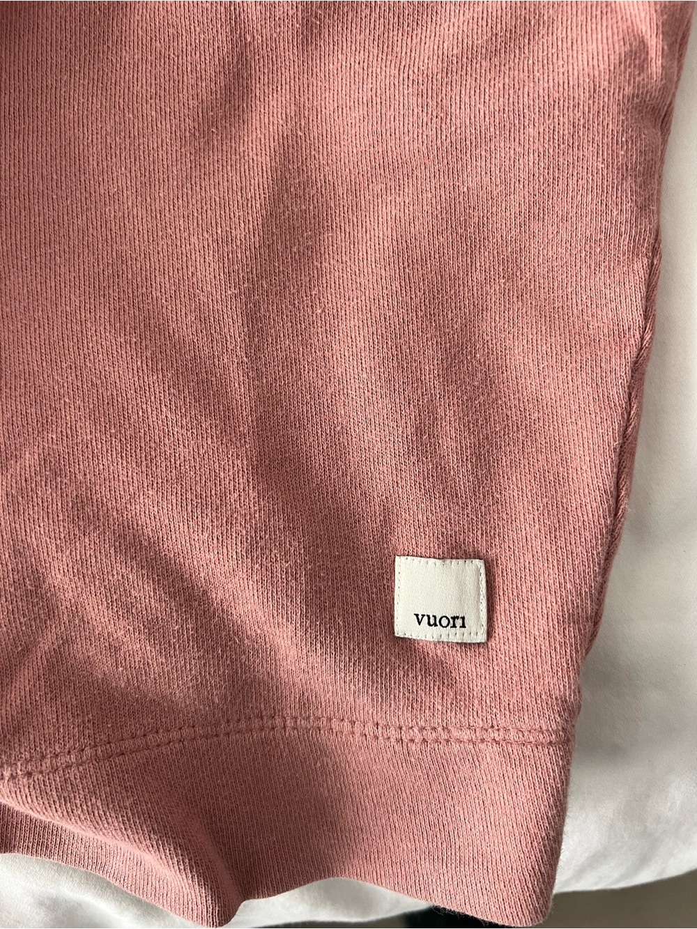 Vuori Dusty Rose Crewneck Sweatshirt - Picture 5 of 5